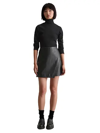 MARC O'POLO DENIM | Rollkragenpullover | schwarz